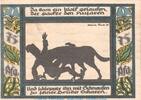 Serienscheine DE 75 Pf. Nr.3 Notgeld Gollnower Husar 453.5 , 75 Pfennig Schein Nr.3 in kfr. von 1921 , POM -