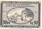 Notgeld De 50 Pf. Notgeld Stadt Ottendorf - Bunzlau 1038.1 , 50 Scheinen Schein in kfr. von 1921 -