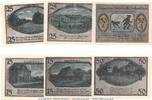 Serienscheine DE 6 Scheine kpl. Notgeld Gemeinde Schnelsen 1192.1 , Set mit 6 Scheinen in kfr. o.D. Hamburg -