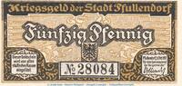 Notgeld DE 50 Pf. Notgeld Stadt Pfullendorf , 50 Pfennig Schein in kfr. Tieste 5600.05.01 von 1917 -