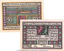 Serienscheine DE 2 Scheine kpl. Notgeld Stadt Greifenberg 467.1 , Set mit 2 Scheinen in kfr. o.D. Pommern -