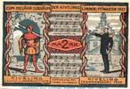 Notgeld DE 2 Mk. Lingen , Notgeld 2 Mark Schein in kfr. M/G 803.4 , Niedersachsen von 1922 -
