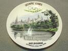 Australien Olympia Kl. Wandteller/Sammelteller - Olympic Games Melbourne 1956 - Australien - 16 cm -