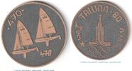 Tallinn Olympia Medaille Olympische Sommerspiele in Moskau , Tallinn 1980 - 470 - 5 cm -