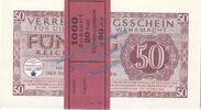 3. Reich - Wehrmacht Bündel 20 x 50 Mk. 1944 1 Bündel - 20 Scheine , 50 ... 1,083.69 £  +  21.67 £ shipping