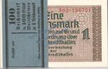 WW2 Besatzungsausgabe Bündel 100 x 1 Mk. o.D. 1 Bündel - 100 Scheine , 1... 563.52 £  +  21.67 £ shipping