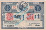 Großnotgeld 1918 20 Mk. Ruhla , 20 Mark Notgeld Schein in f-kfr. Geiger 458.02 , Thüringen 1918 Grossnot -