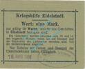 Notgeld 1914/15 1 Mk. -Appen- Eidelstedt , Notgeld 1 Mark -Appen- in kfr. Diessner 87.2.c , Schleswig 1915 -