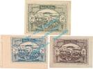 Notgeld AT Wallern , Notgeld Set mit 3 Scheinen in kfr. K-K 1136 , Oberösterreich o.D. 3 Scheine kpl. o.D. 1 bis 1-