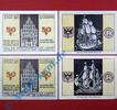 Notgeld Notgeld Lübeck , Haus der Schiffergesellschaft , Set mit 2 Scheinen , Mehl Grabowski 824.1 B , Schleswig Holstein Seriennotgeld -