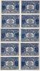 Serienscheine DE 10 Scheine kpl. Quedlinburg , Notgeld Set --10 x 10 Pf. Alle Buchst.-- unc-kfr. M-G 1089.1 , SA -