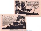 Serienscheine DE 2 Scheine kpl. 2 x Notgeld Gemeinde Nöschenrode 980.6.a , rosa Set mit 2 Scheinen in kfr. -