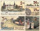 Serienscheine DE 5 Scheine kpl. 5 x Notgeld der Stadt Rietberg , Set mit 5 Scheinen in kfr. M/G 1123.1 -