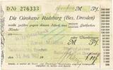Inflation 1923 DE 2 Mio. Mk. 1923 Radeburg , Banknote 2 Millionen Mark S... 26.01 £  +  13.00 £ shipping