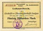Inflation 1923 DE 50 Mia. Mk. 1923 Saulgau , Banknote 50 Milliarden Mark... 32.08 £  +  13.00 £ shipping