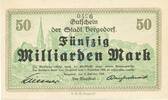 Inflation 1923 DE 50 Mia. Mk. 1923 Bergedorf , Banknote 50 Milliarden Ma... 26.01 £  +  13.00 £ shipping