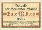 Inflation 1923 DE 1 Mio. Mk. 1923 Sande , Banknote 1 Million Mark Schein... 23.84 £  +  13.00 £ shipping