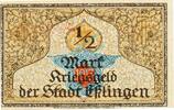 Kleingeld 1914-1922 50 Pf. 1917 Esslingen , Notgeld 50 Pfennig Schein un... 2.95 £  +  7.79 £ shipping