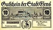 Kleingeld 1914-1922 DE 10 Pf. o.D. Esens , Notgeld 10 Pfennig Schein unc... 2.95 £  +  7.79 £ shipping