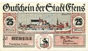 Kleingeld 1914-1922 DE 25 Pf. o.D. Esens , Notgeld 25 Pfennig Schein unc... 2.95 £  +  7.79 £ shipping
