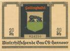 Winterhilfsspende 20 Pf. o.D. Winterhilfsspende , 20 Pfennig -Fallingbos... 52.02 £  +  21.67 £ shipping