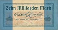 Inflation 1923 DE 10 Mia. Mk. 1923 Magdeburg , Banknote 10 Milliarden Ma... 20.81 £  +  7.79 £ shipping