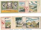 Serienscheine DE 6 Scheine kpl. Notgeld Eifelverein Speicher 1248.1 , Set mit 6 Scheinen in kfr. von 1921 , Rhl. -