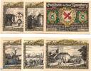 Serienscheine DE 6 Scheine kpl. Naumburg a. S. Notgeld Set mit 6 Scheinen in kfr. M/G 928.7 , SA o.D. -