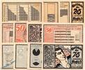 Notgeld DE 12 Scheine kpl. Kahla Notgeld M/G 668.7 , Statistik Set mit 12 Scheinen in kfr. von 1921 -