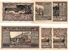 Serienscheine DE 6 Scheine kpl. Notgeld Gutsverwaltung Freudenthal 389.1 , Set mit 6 Scheinen in kfr. 1918 -