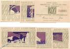 Serienscheine DE 6 Scheine kpl. Notgeld Brande Hörnerkirchen 152.2 , Set mit 6 Scheinen in kfr. bis 1922 -