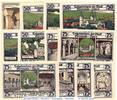 Notgeld DE 12 Scheine kpl. 12 x Notgeld Stadt Gernrode 423.4 , St. Cyriaci Set mit 12 Scheinen in kfr. -