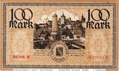 Inflation Deutschland 100 Mark Schein Banknote Bezirksverband Bautzen , 100 Mark Schein in gbr. Müller 210.1 -