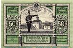 Notgeld De 50 Pf. Notgeld der Gemeinde Großkamsdorf 483.1 , 50 Pfennig Schein in kfr. -