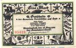 Serienscheine DE 1 Mk. Notgeld Norddörfer , Wenningstedt Sylt 1405.1 , 1 Mark Schein in kfr. -