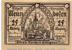 Notgeld 25 Pf. Neunhofen , Notgeld 25 Pfennig Schein in kfr. M/G 956.1 , Thüringen von 1921 -