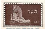 Serienscheine DE 50 Pf. Notgeld Guttemplerorden Stadt Hamburg 522.1 , 50 Pfennig Schein in kfr. -