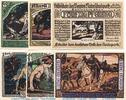 Serienscheine DE 6 Scheine kpl. Notgeld Naturschutzpark e.V. Stuttgart 1290.1.b , Set mit 6 Scheinen in kfr. -