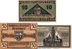 Notgeld De 3 Scheine kpl. Notgeld der Gemeinde Kevelaer 690.1 , Set mit 3 Scheinen in kfr. -