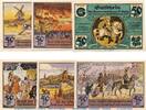 Serienscheine DE 6 Scheine kpl. Notgeld Sportvereinigung St. Georg Hamburg 552.1 , Set mit 6 Scheinen in kfr. -