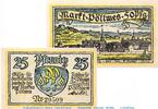 Seriennotgeld Deutschland 2 Scheine kompl. Notgeld Markt Pöttmes 1067.1 , Set mit 2 Scheinen in kfr. von 1921 -