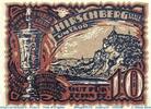 Notgeld DE 10 Pf. Notgeld der Stadt Hirschberg a.d. Saale 611.2 , 10 Pfennig Schein in kfr. -