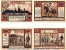 Notgeld De 4 Scheine kpl. 4 x Notgeld der Stadt Hohenmölsen 621.2 , Set mit 4 Scheinen in kfr. o.D. -