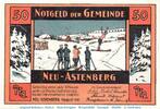 Serienscheine DE 50 Pf. Notgeld der Stadt Neu Astenberg 934.1 , 50 Pfennig Schein in kfr. -