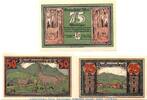 Serienscheine DE 3 Scheine kpl. 3 x Notgeld der Gemeinde Darlingerode 258.1 , Set mit 3 Scheinen in kfr. -