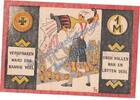 Serienscheine DE 1 Mk. Hamburg , Notgeld 1 Mark Schein in kfr. M/G 518.1 , Hamburg o.D. -