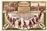 Serienscheine DE 1 Mk. Notgeld Carl H. Lange Hamburg 542.1.a , 1 Mark Schein in kfr. o.D. , Hamburg -