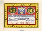 Seriennotgeld Deutschland 50 Pfennig B , Nr 7 Notgeld der Stadt Hamm 568.2.a , 50 Pfennig B Nr.7 breiter Rand in kfr. 1920 -