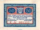 Seriennotgeld Deutschland 50 Pfennig C , Nr 8 Notgeld der Stadt Hamm 568.2.b , 50 Pfennig C Nr.8 breiter Rand in kfr. 1920 -