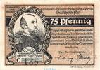 Serienscheine DE 75 Pf. -C- Notgeld Bürger Schützen Verein Iserlohn 646.1 , 75 Pfennig Schein in kfr. o.D. -
